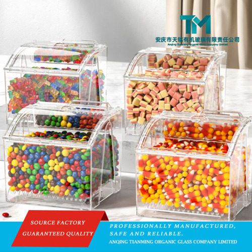 Distribuidor de alimentos a granel com colher para doces