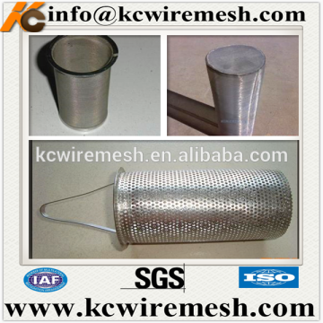 KANGCHEN stainless steel perforated filter tube factory .