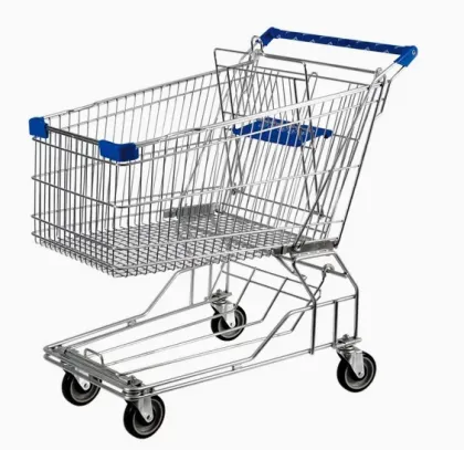 Asian Type Supermarket Shopping Trolley