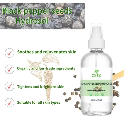 Organic Black pepper seeds Hydrosol