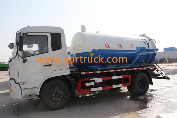 7.8CBM Suction Sewer Truck