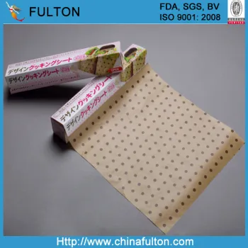 printed parchment paper for baking/parchment paper roll