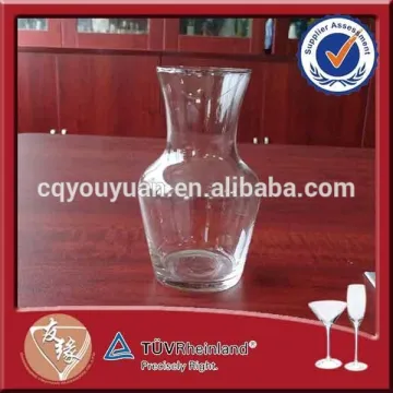 Necked 10oz small glass wine aerator decanter wholesale