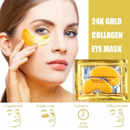 Custom Logo Eye Gel Patches - Anti-Puffiness Eye Masks