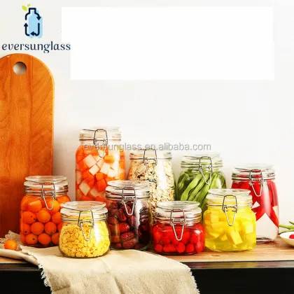 Wholesale Glass Kilner Jars, Storage Bottles with Metal Clips: Your One-Stop Solution for Quality Containers
