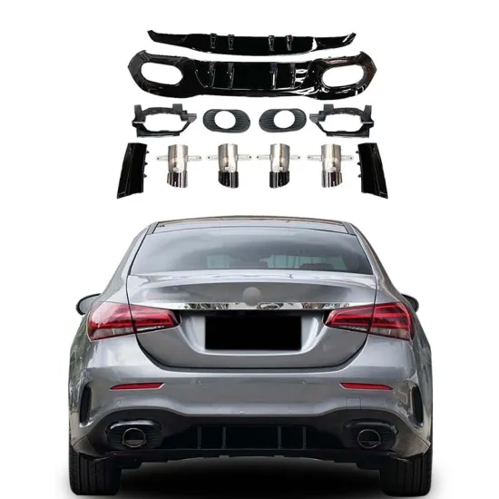 High Performance Upgrade: Mercedes-Benz A-Class W177 A35 AMG Diffuser with Exhaust Pipe Tips