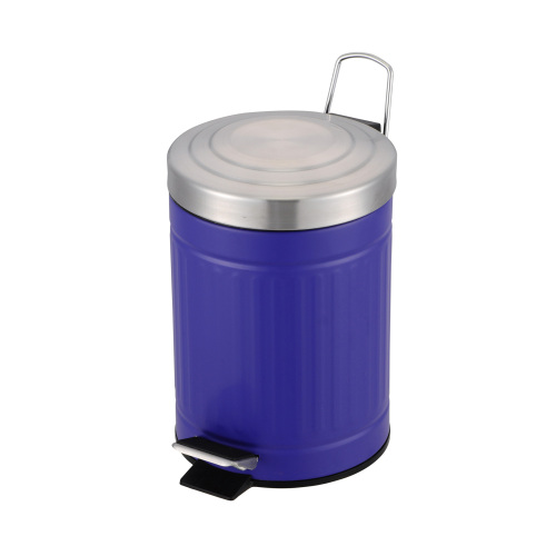 Sturdy Metal Powder Coated Trash Can