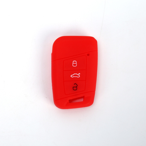 Silicone car key cover for VW Magotan car