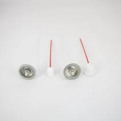 Aerosol valve for mousse and cleaner spray valves