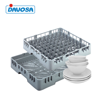 Multi-Purpose Plastic Kitchen Organizer with Cup, Bowl, and Cutlery Rack