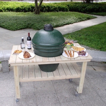 22 Inch Kettle Steel Charcoal BBQ Grill - Easily Assembled and Functional for Camping and Outdoor Use