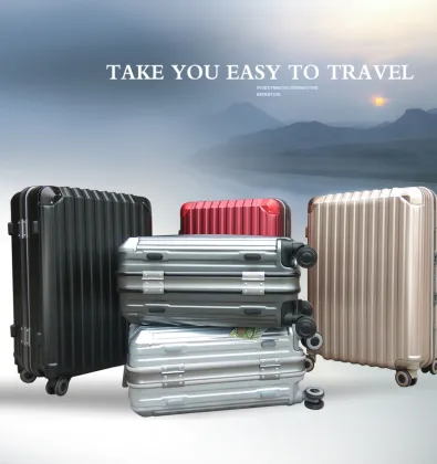 Aluminum Trolley Suitcase Luggage Case