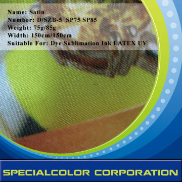 100% Silk Satin white textile fabric for digital printing