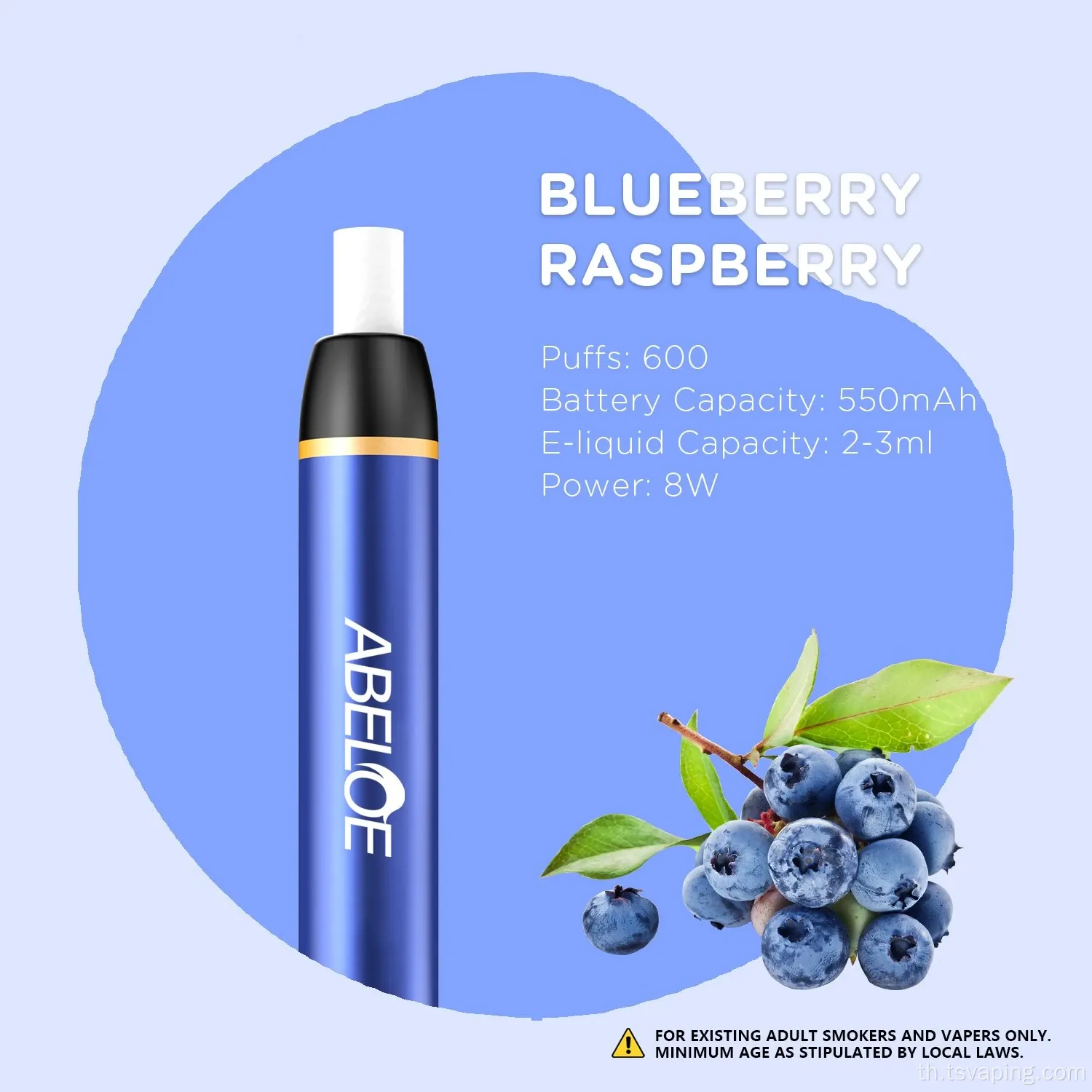 ต้นฉบับ 600puffs 12 Flavour Filter Tip Tip Disposerive Vape