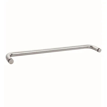 Tubular Single-Sided Glass Mounted Shower Door Towel Bar