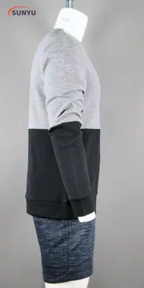 Men`s ottoman sweatshirt without hood