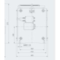 800-2000kg permanent magnet synchronous gearless motor