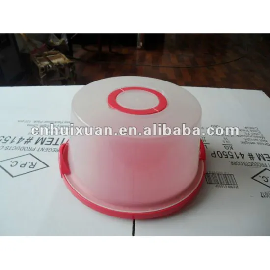 clear round plastic cheese keeper