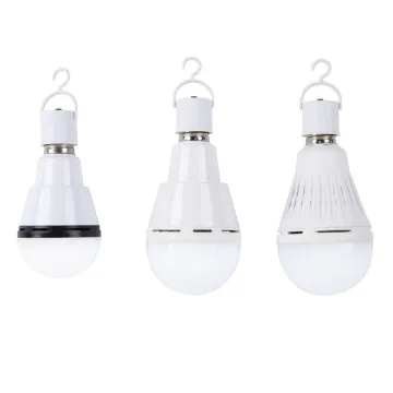 AC/DC Rechargeable LED Emergency Light Bulb for Home