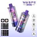 Quad Mesh Coil Grosir Massal Vape Waspe Crystal 8-in-1 180000 Puff