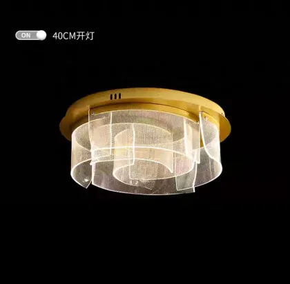 Modern White Bedroom LED Ceiling Chandeliers