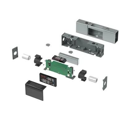 DUKA ATuMan LI1 Double-sided LED Screen 360° Angle Measurement Laser Rangefinder Protractor