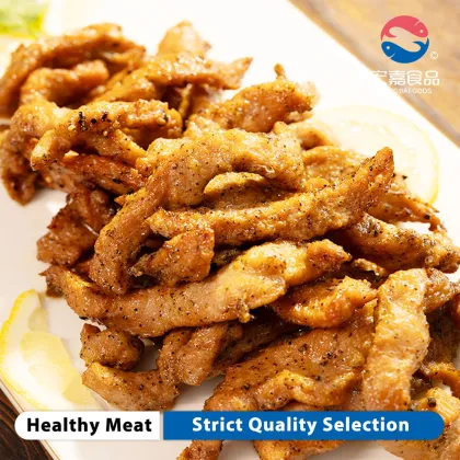 Delicious Black Pepper Meat Strips for Poultry Enthusiasts