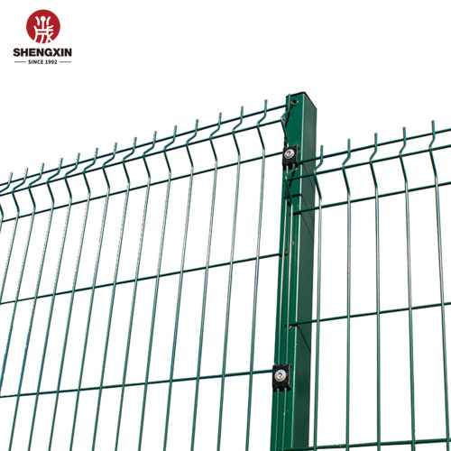 Eco Friendly 3D Curved Welded Wire Mesh Fence