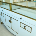 Custom Gold Store Display Cases