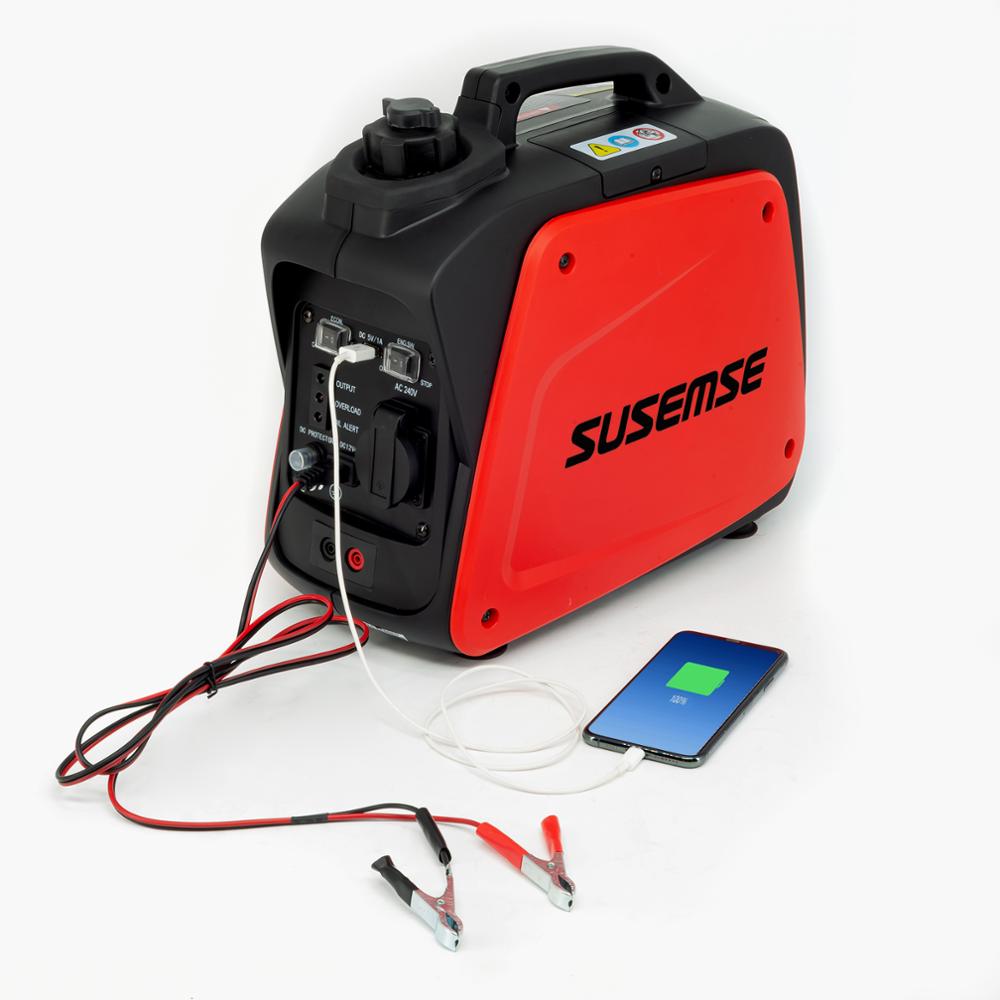 Susemse Gasoline Generator 0.9KW Household Small Mini Portable Micro Portable Permanent Magnet Silent Frequency Conversion
