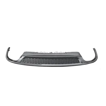 Rear Diffuser Lip Kit and Bumper for Audi A4 2009-2012 Facelift with S4 Grill