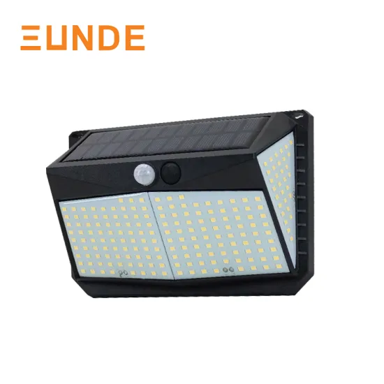 SUNDE High Quality Outdoor Solar-Powered Pir Sensor LED Light