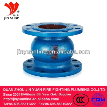 H41X Silencer check valve,silencer flange fire check valve