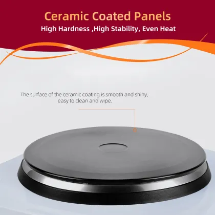 Compact Electric Heating Stove for Easy Home Cooking