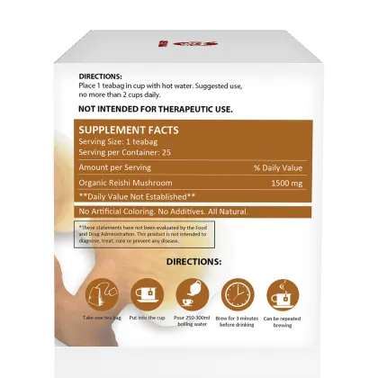 Organic Reishi Mushroom Tea