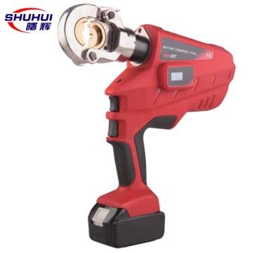 Cordless Battery-Powered Copper Cable Lug Crimping Tool