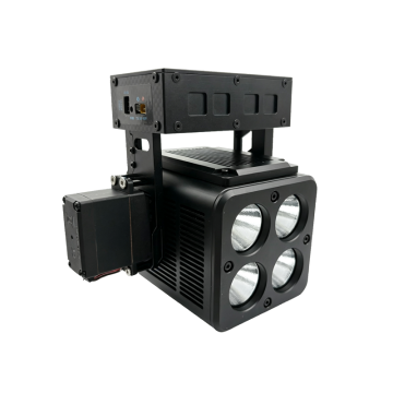 200W 20V-80V DC LED Spotlights For Drone Payload /Boats/Vehicles Aerial Spot Light Powerful LED Searchlight for Outdoor Rescue