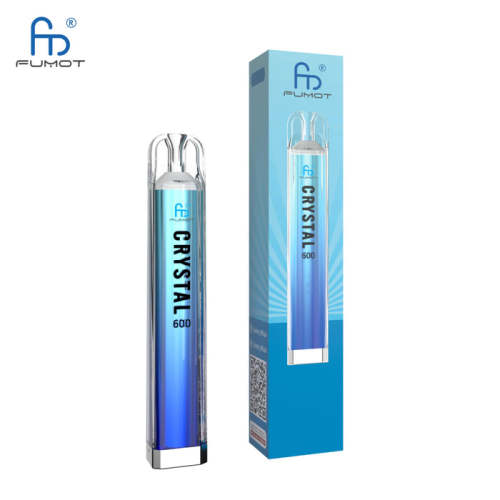 Fumot Crystal 600 Puffs Derning Vape Pod avec 20 mg de sel