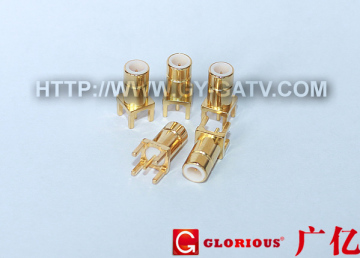 SMB Male PCB Mount Connector