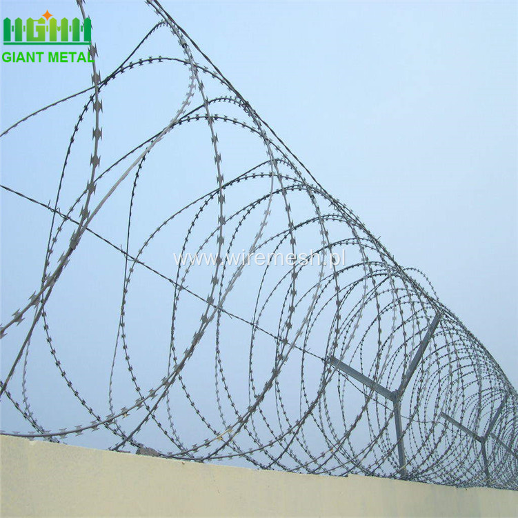 Hot Galvanized Razor Barbed Wires