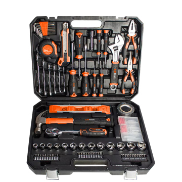 Hot Sale: 234pcs Multi-Functional Tool Set with Combination Pocket Knife, Pliers, Measuring Tape & Ratchet Wrench