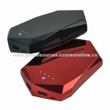 Diamond-type mobile power supply, 7,200/11,200mAh