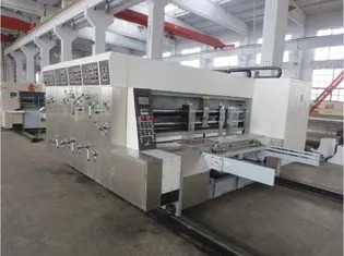 Automatic Cardboard Corrugated Box Printing Machine With Lead Edge Feeder