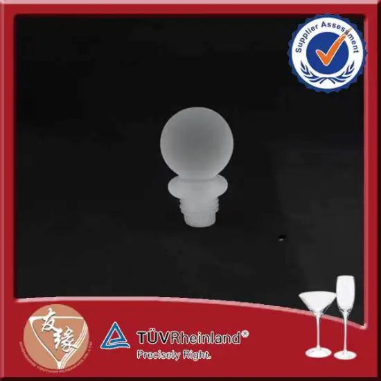 Screw Cap Sealing Type and Essential Oil Use Round Glass Bottle Cork