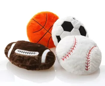 Plush Frog Football Dog Pet Toy