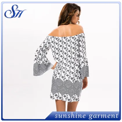 Wholesale colorfu flower milk silk lady dresses