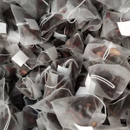 Customized Chinese Premium Yunnan Black Tea Pyramid Tea Bags