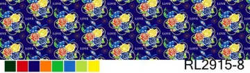 100% Microfiber Polyester Disperse Printed Bedding Fabric