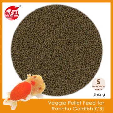 Veggie Pellet Fish Feed for Ranchu Goldfish C3