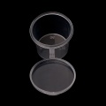 100Pcs 25ml Plastic Disposable Sauce Cups With Lid Food Storage Containers Boxes